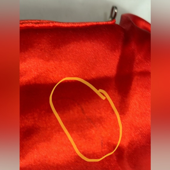 EUC- Vintage Red Sequin Purse Clutch - Picture 7 of 8